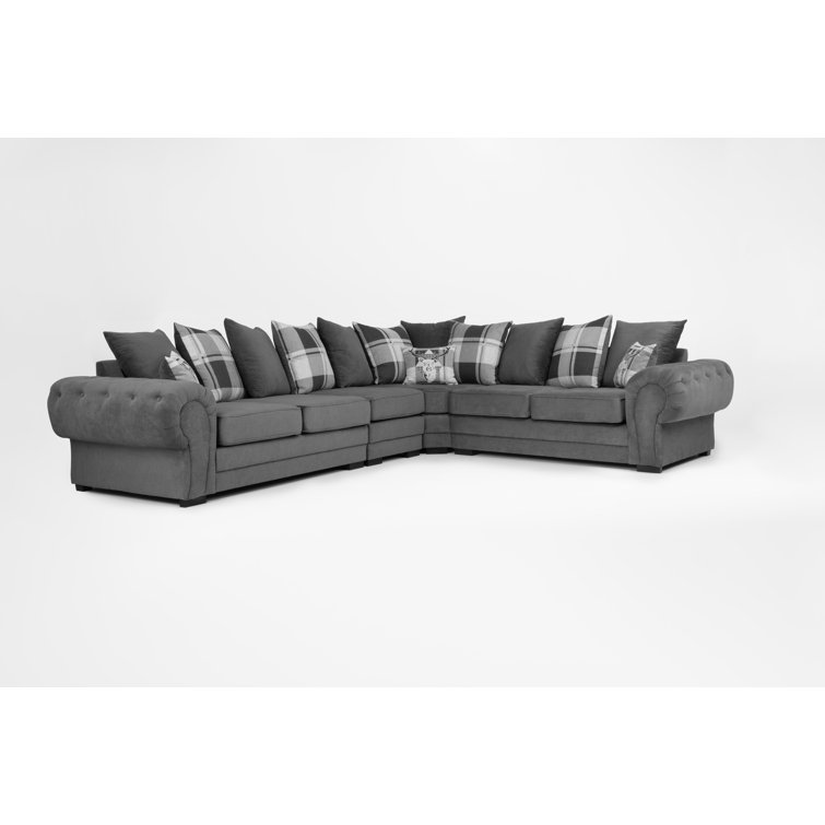 Marlow Home Co. Esser Upholstered Large Corner Sofa Wayfair.co.uk
